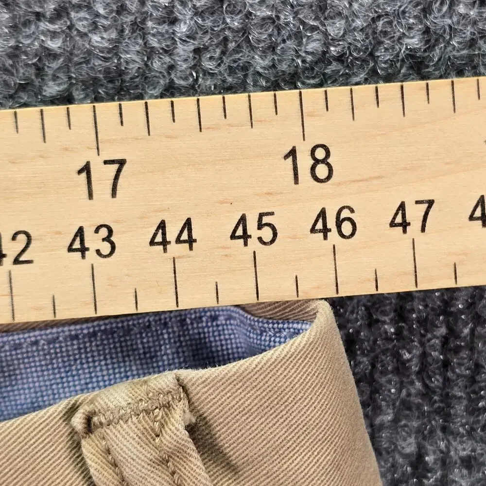 Polo Ralph Lauren Pants Mens 36x30 Khaki Collegiate All Over Print Stretch Chino